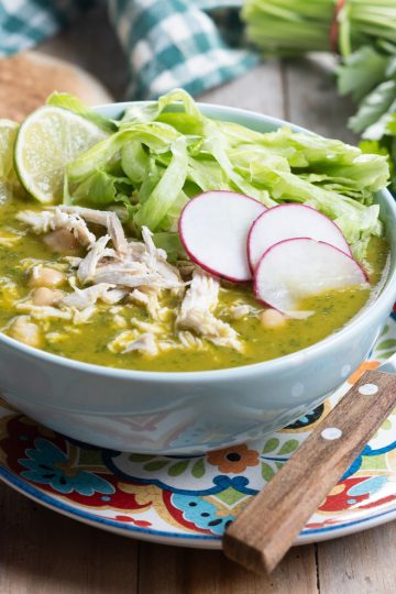 Pozole Verde de Pollo
