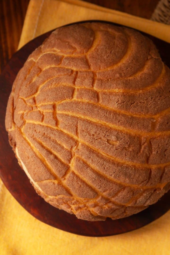 Conchas de Chocolate top view