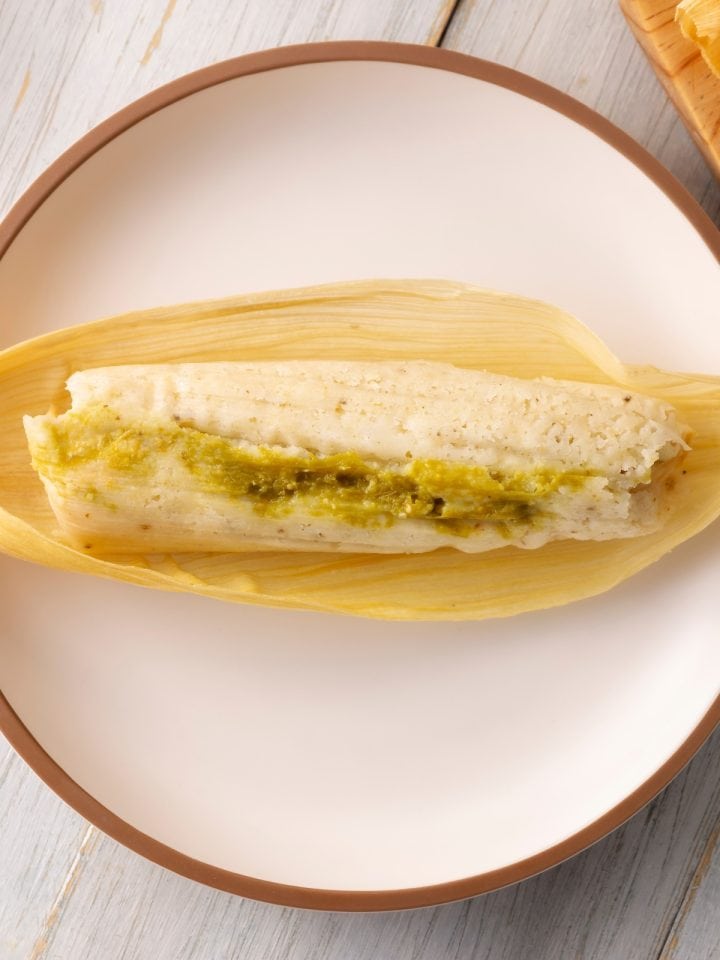 Green Tamales top view
