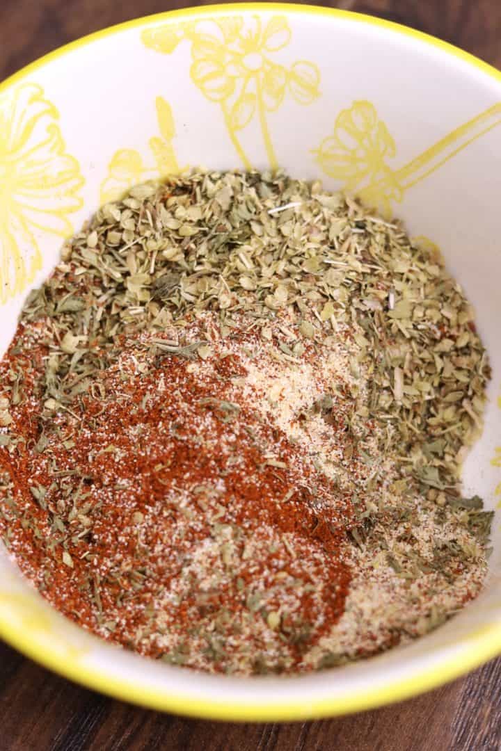 Homemade dry Chimichurri