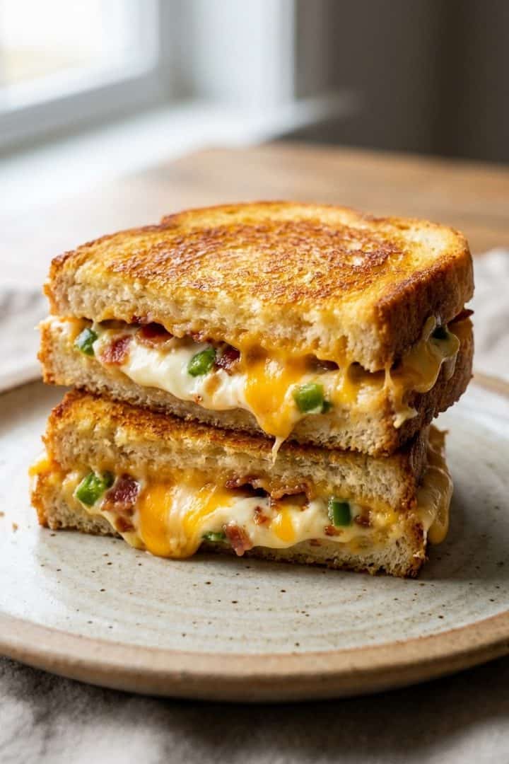 Jalapeño Popper Grilled Cheese