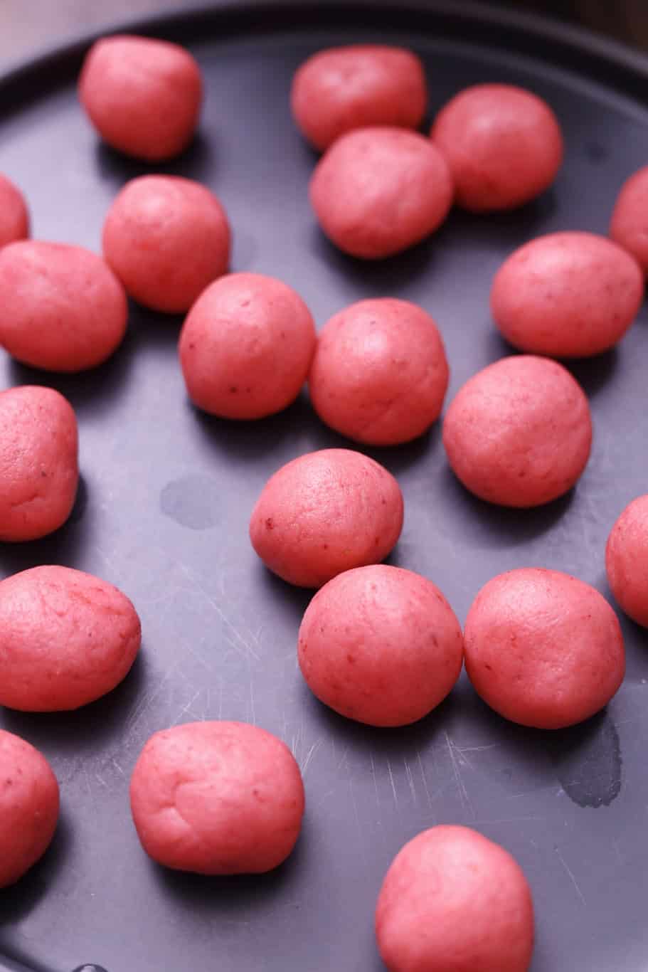 Galletas Napolitanas 7 Strawberry cookie ball