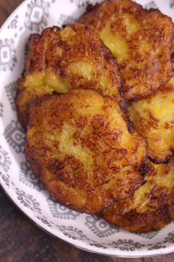Tortitas de Plátano 8 Tortitas de Plátano close up