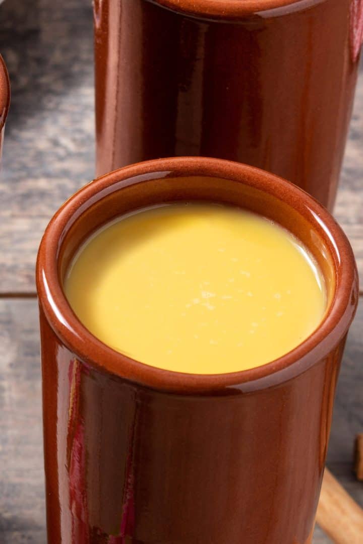 Atole de Plátano side view