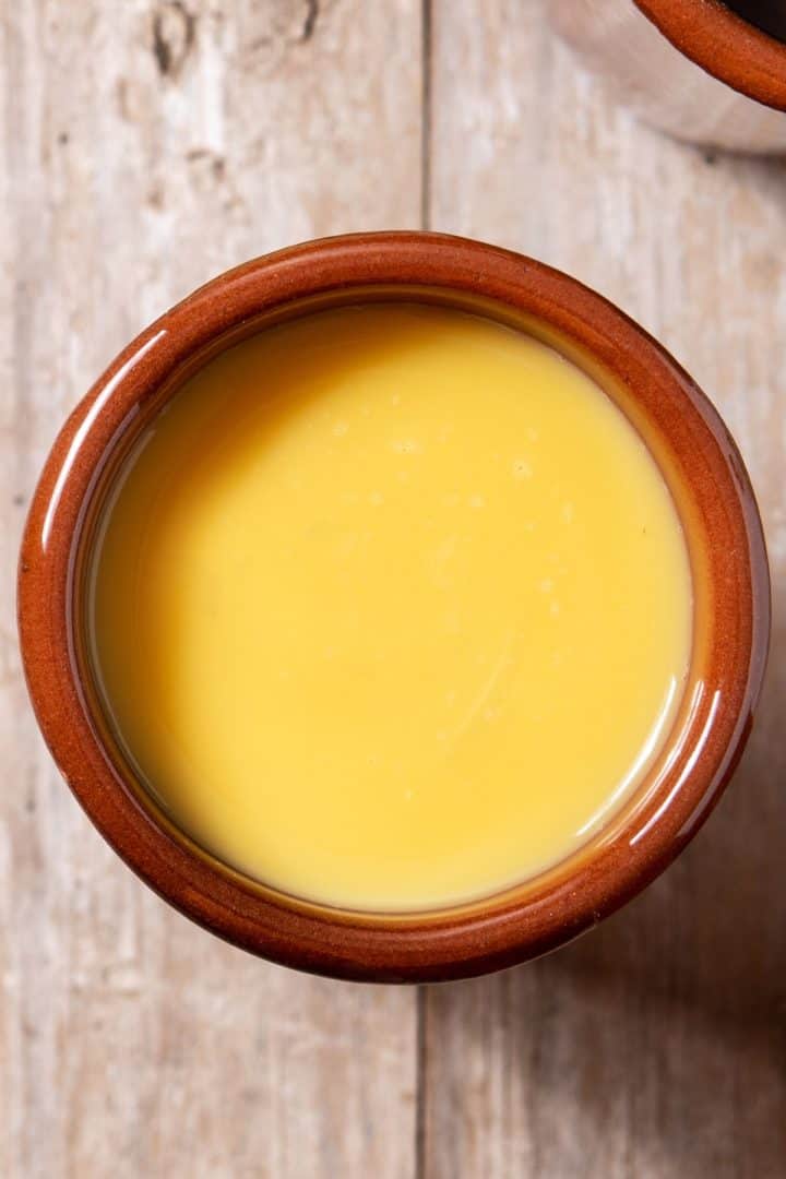 Atole de Plátano top view