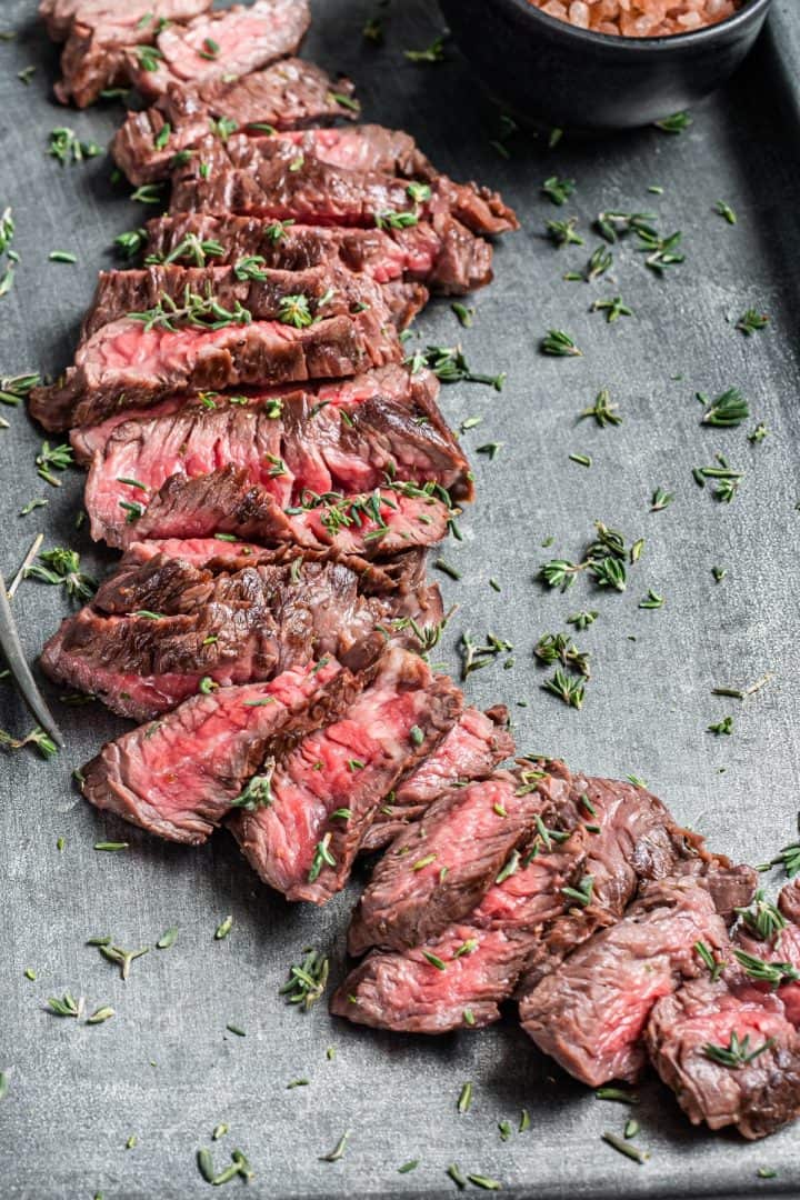Mexican Carne Asada side view