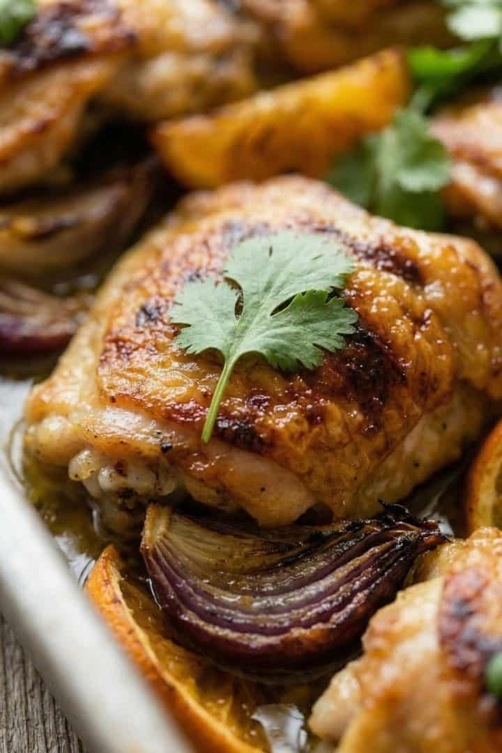 Mojo Chicken macro close out