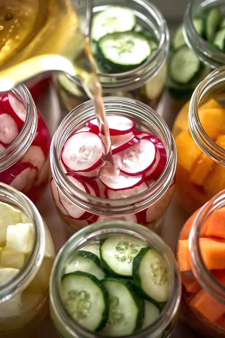 Refrigerator Pickling 6 Refrigerator pickling vegetables