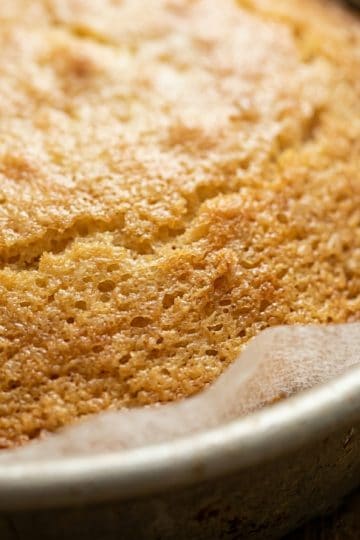 Vanilla Layered Cake Micro View