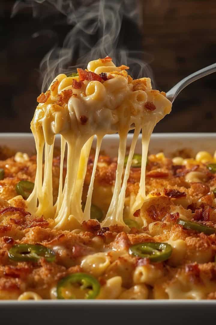 Bacon Jalapeño Mac and Cheese 9 Bacon Jalapeño Mac and Cheese