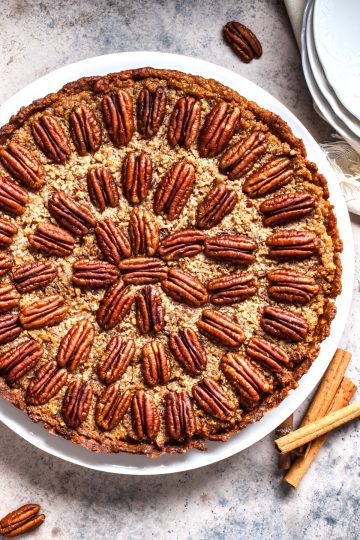 Pecan Pie with Maple Syrup (Pay de Nuez con Miel Maple)