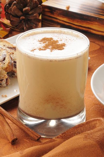 Pumpkin Spice Eggnog (Ponche de Calabaza)